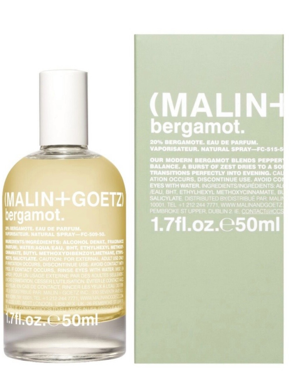 Malin+Goetz Bergamot Eau de Parfum Spray